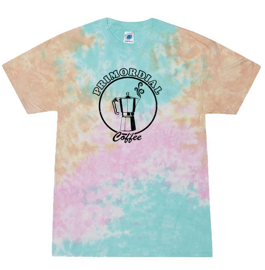 Primordial Coffee Tie Dye Tee
